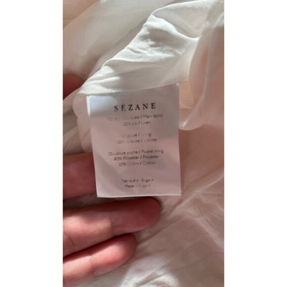 SEZANE GINGHAM SHORTS 38 M - Picture 6 of 6